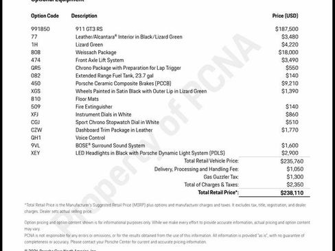 Used 2019 Porsche 911 GT3 RS RWD image 28