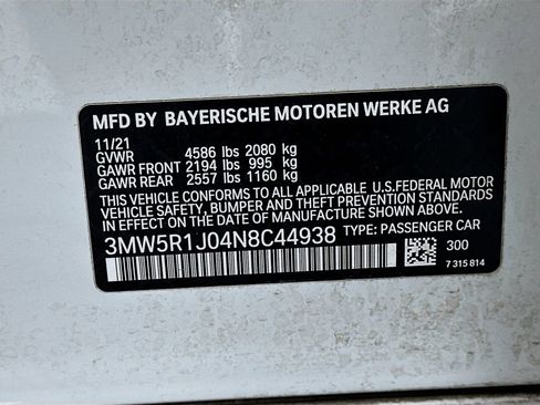 Used 2022 BMW 330i Sedan w/ M Sport Package image 33