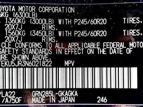 Certified 2022 Toyota 4Runner Limited AWD/4WD image 25