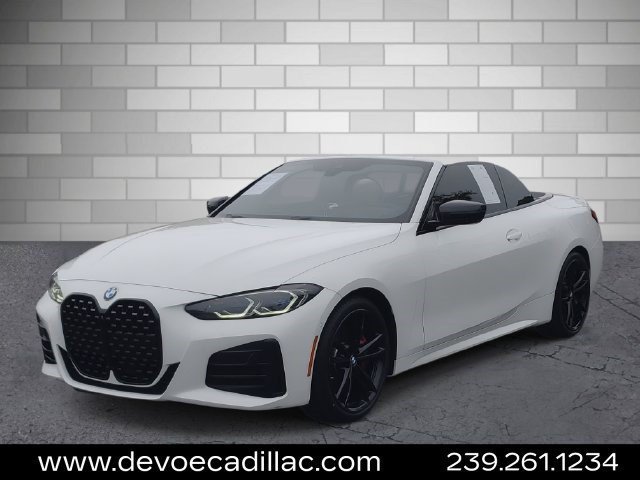 Used 2021 BMW M440i Convertible w/ Executive Package RWD image 1