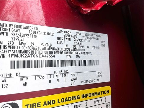 Certified 2022 Ford Expedition Max Limited image 34