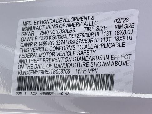 New 2026 Honda Passport TrailSport image 27