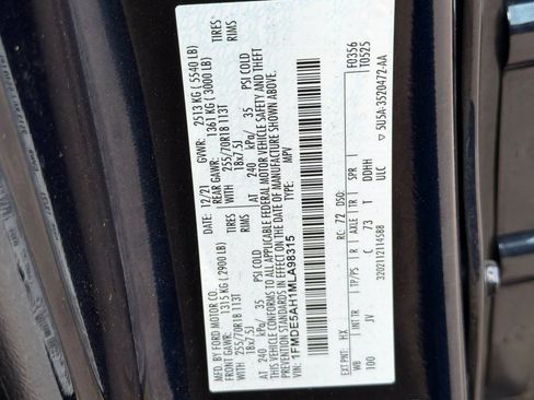 Used 2021 Ford Bronco Outer Banks image 29