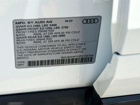 Used 2023 Audi Q5 2.0T Premium Plus w/ Premium Plus Package AWD/4WD image 43
