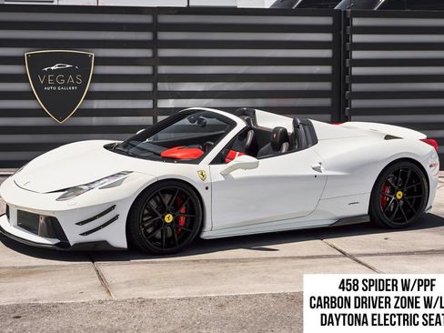 Used 2014 Ferrari 458 Spider RWD image 1