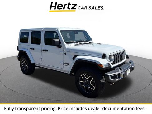 Used 2025 Jeep Wrangler Unlimited Sahara AWD/4WD image 1