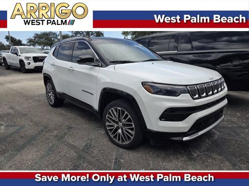 Used 2022 Jeep Compass Limited w/ Elite Group AWD/4WD image 1