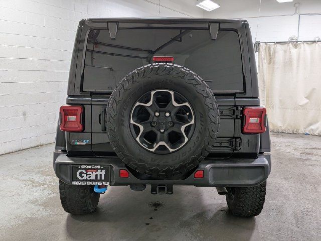 Used 2021 Jeep Wrangler Unlimited Rubicon 4xe AWD/4WD image 4