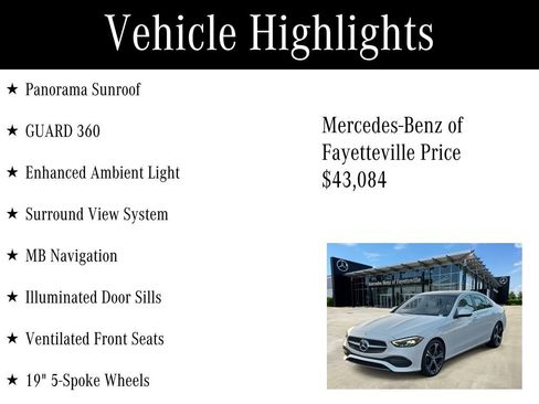 Certified 2025 Mercedes-Benz C 300 Sedan image 12