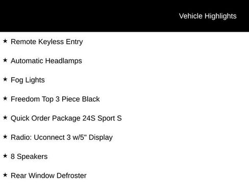 Certified 2019 Jeep Wrangler Sport AWD/4WD image 15