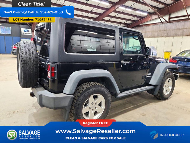 Used 2013 Jeep Wrangler Sport AWD/4WD image 4