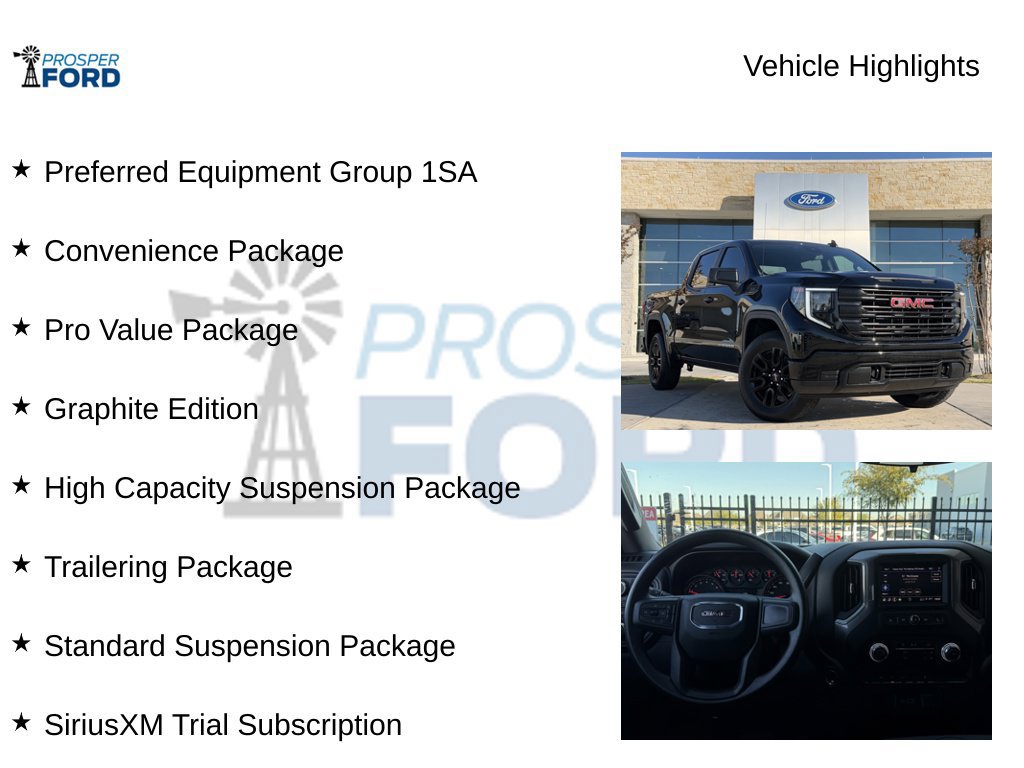 Used 2026 GMC Sierra 1500 Pro w/ Graphite Edition AWD/4WD image 5