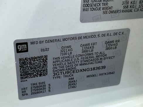 Certified 2022 GMC Sierra 1500 Elevation AWD/4WD image 28