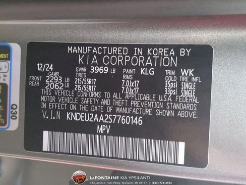 Certified 2025 Kia Seltos S image 33