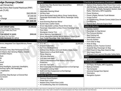 Used 2014 Dodge Durango Citadel w/ Technology Group