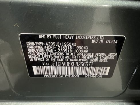 Used 2014 Subaru Impreza 2.0i Premium image 5