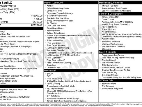 Used 2020 Kia Soul LX image 2