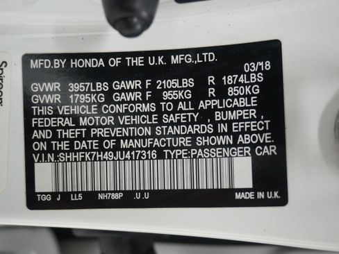 Used 2018 Honda Civic Sport image 25