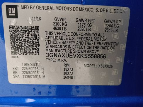 Used 2019 Chevrolet Equinox LT AWD/4WD image 33