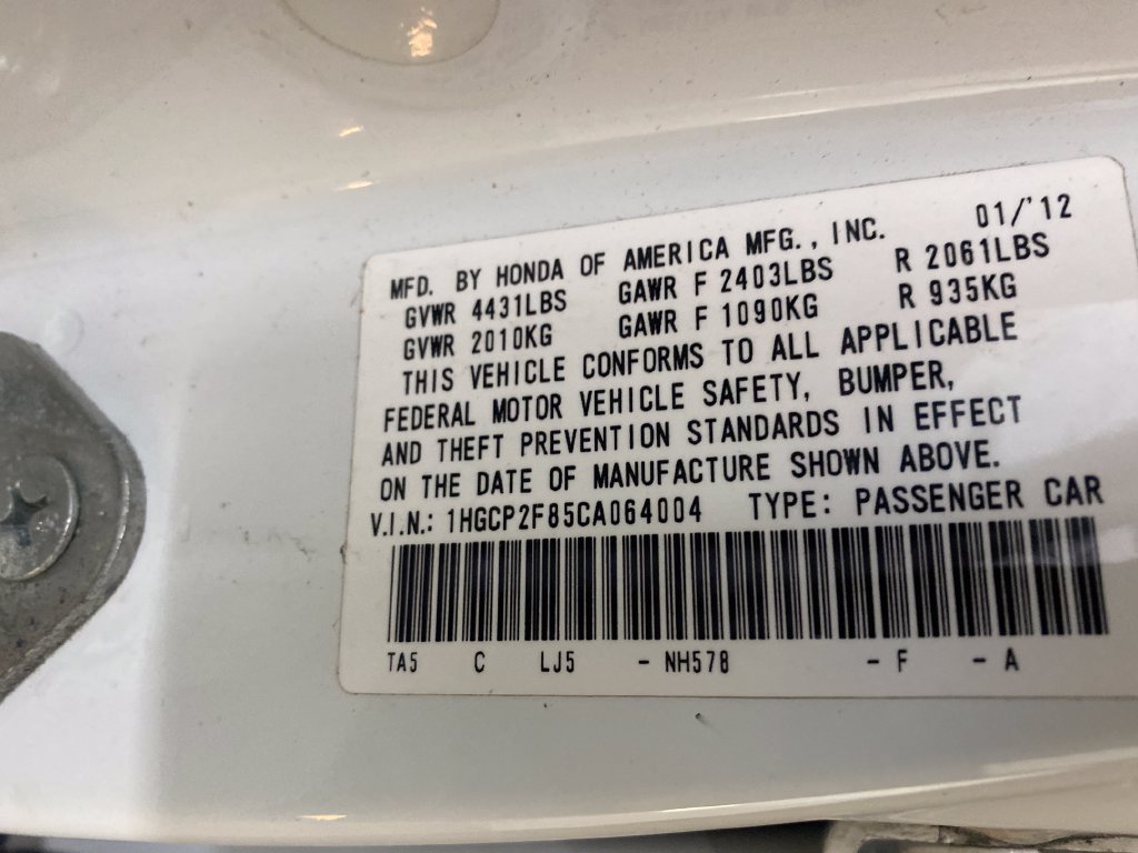 Used 2012 Honda Accord EX-L image 25