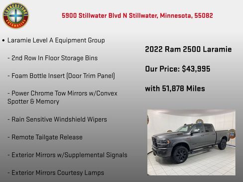 Used 2022 RAM 2500 Laramie w/ Night Edition AWD/4WD image 5