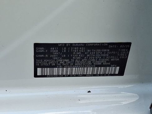 Certified 2025 Subaru Crosstrek 2.5i Limited w/ Crosstrek Mirror Package AWD/4WD image 25