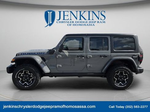 Used 2023 Jeep Wrangler Unlimited Rubicon 4xe w/ Steel Bumper Group AWD/4WD image 9