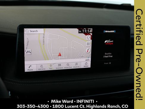 Certified 2023 INFINITI QX60 Sensory w/ Vision Package AWD/4WD image 9