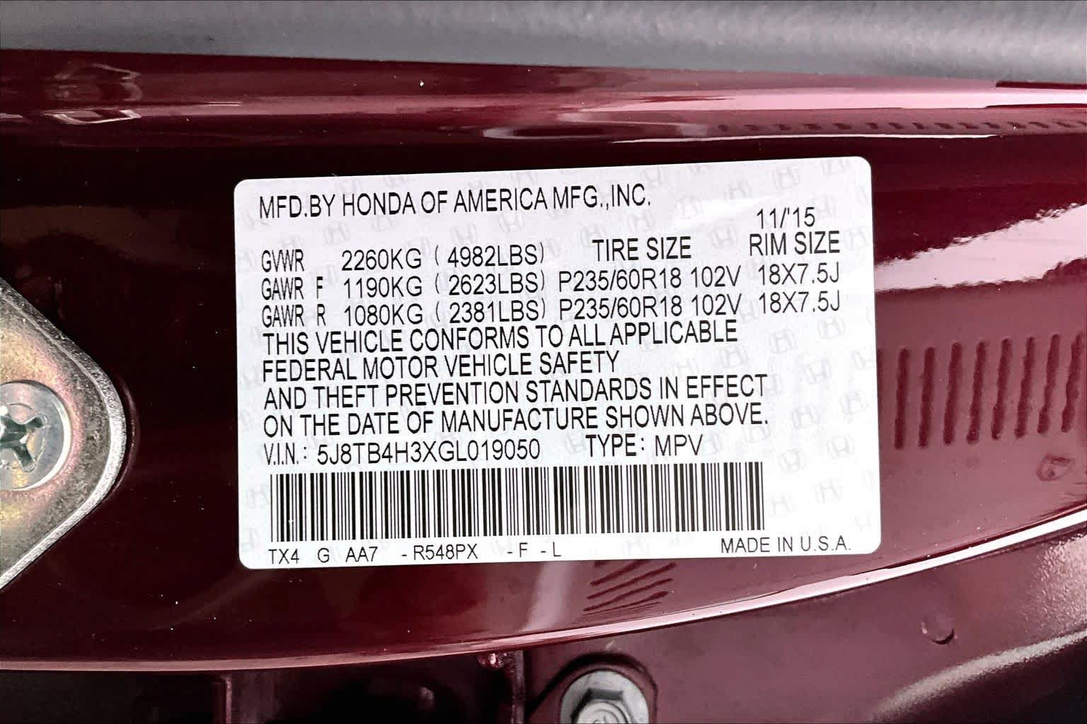 Used 2016 Acura RDX AWD image 37