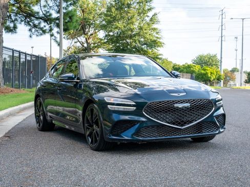 Used 2023 Genesis G70 2.0T w/ Sport Prestige Package RWD image 3