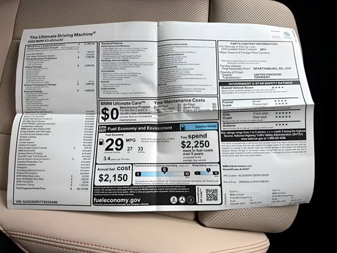 New 2026 BMW X3 xDrive30i w/ Premium Package AWD/4WD image 27