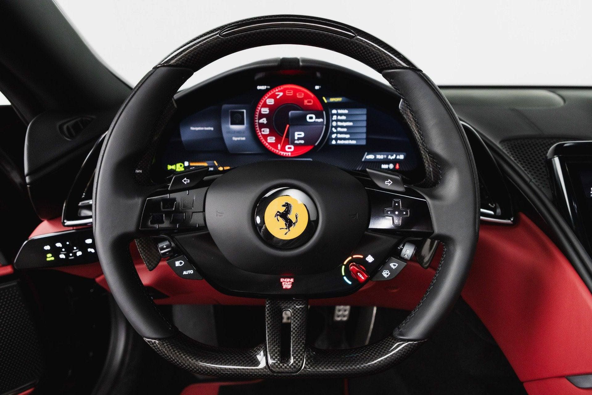 Certified 2024 Ferrari Roma Spider RWD image 76