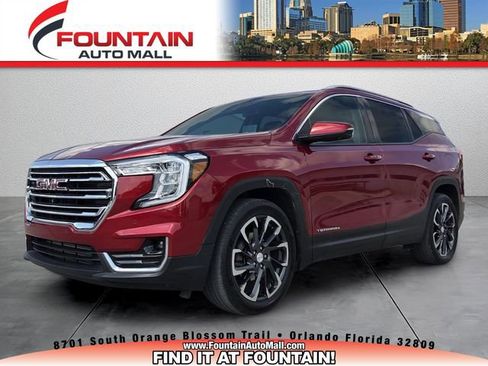 Used 2023 GMC Terrain SLT w/ Tech Package FWD image 1
