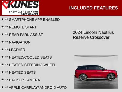 Used 2024 Lincoln Nautilus Reserve