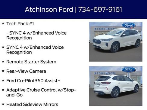 Certified 2024 Ford Escape ST-Line w/ Tech Pack #1 AWD/4WD image 17