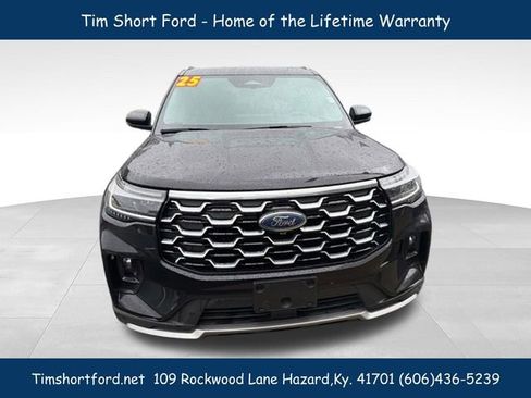 Used 2025 Ford Explorer Platinum w/ LUX Leather Package AWD/4WD image 4