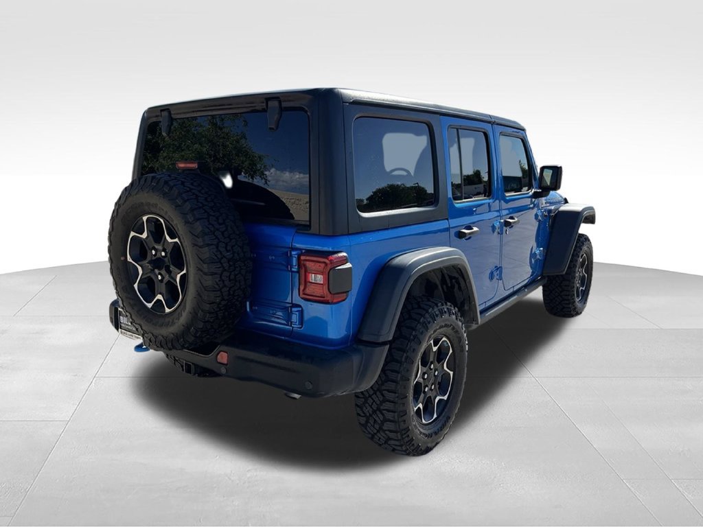 Used 2022 Jeep Wrangler Unlimited Rubicon 4xe w/ Steel Bumper Group AWD/4WD image 7