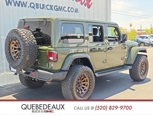 Used 2021 Jeep Wrangler Unlimited Sahara w/ Uconnect 4C Nav & Sound Group AWD/4WD image 7