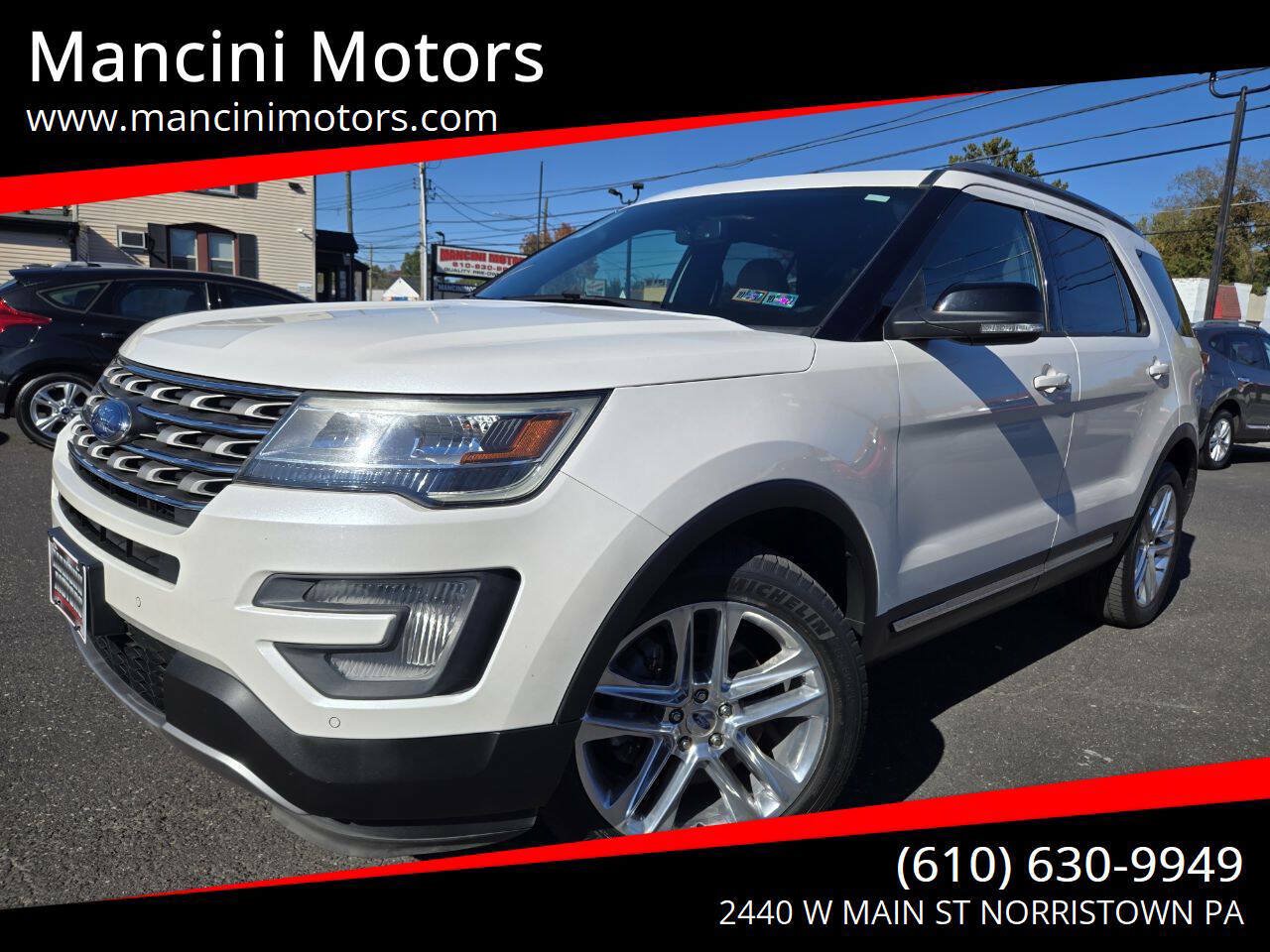 Used 2017 Ford Explorer XLT w/ Equipment Group 202A AWD/4WD image 1