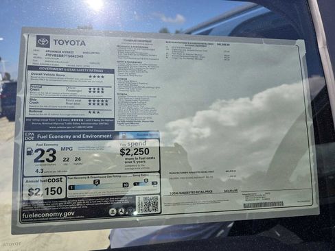 New 2026 Toyota 4Runner Limited AWD/4WD image 10