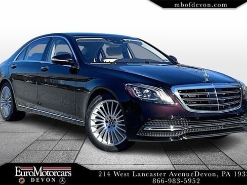 Certified 2020 Mercedes-Benz S 560 4MATIC Sedan image 1