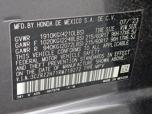 Certified 2024 Honda HR-V EX-L image 28
