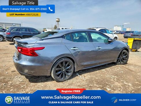 Used 2018 Nissan Maxima SR w/ Midnight Edition image 4