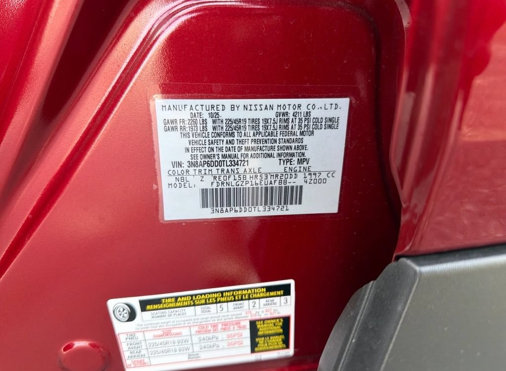 Certified 2026 Nissan Kicks SR w/ SR Premium Package AWD/4WD image 50
