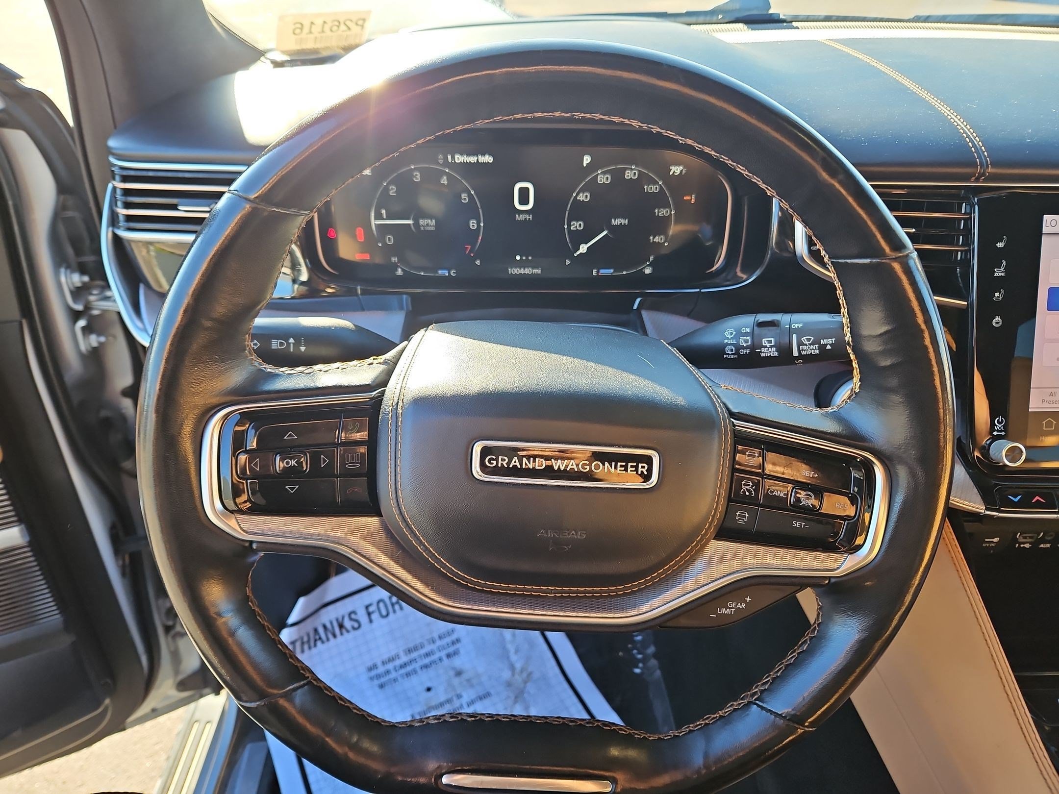 Used 2022 Jeep Grand Wagoneer Series III AWD/4WD image 16