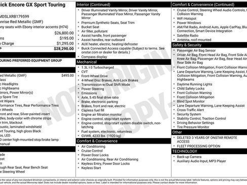 Used 2024 Buick Encore GX Sport Touring image 32