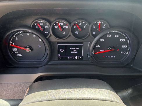 Used 2025 Chevrolet Silverado 1500 Custom w/ LPO, Dark Essentials Package RWD image 22
