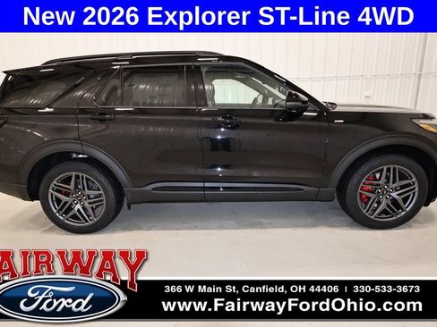 New 2026 Ford Explorer ST-Line w/ ST-Line Street Pack AWD/4WD image 1