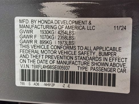 Used 2025 Honda Civic Sport Touring image 34