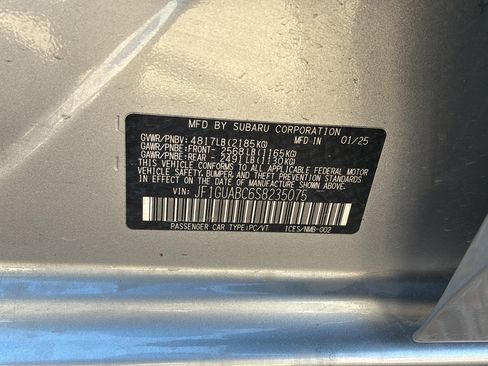 Used 2025 Subaru Impreza 2.0i AWD/4WD image 34